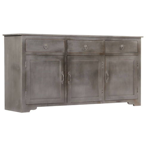 Rustika Rowe -  Sideboard Grey 160x40x80 cm Solid Mango Wood